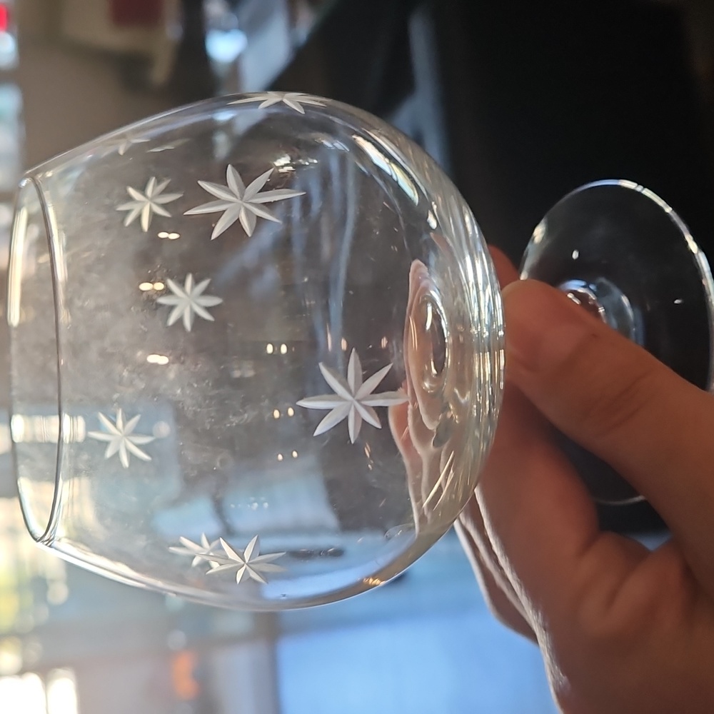 Set Of 6 MCM Stardust Goblets/Snifters - Mint Condition!